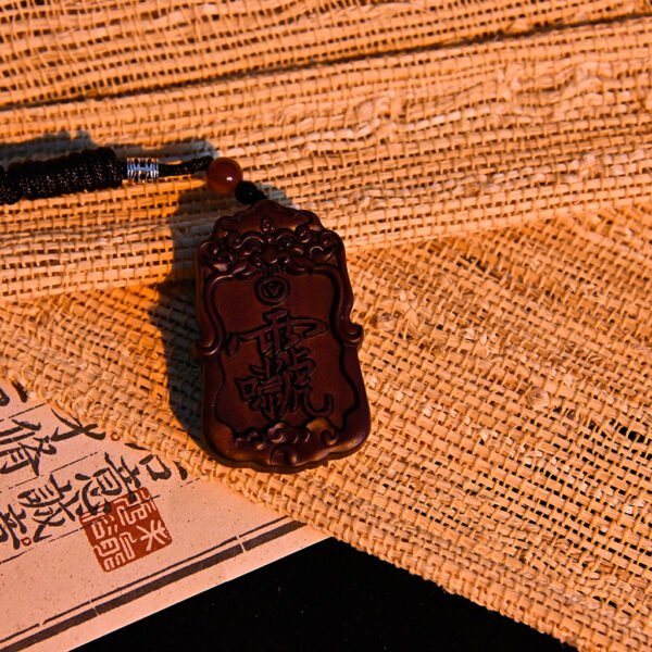 Kismet Lei Zu Hui Wood Pendant - Image 3