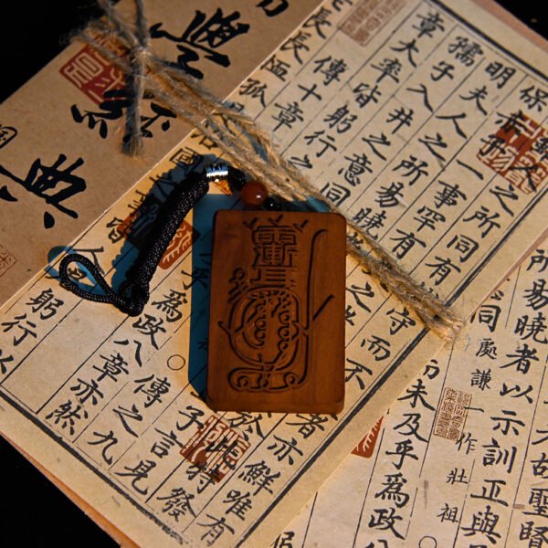 Kismet Zi Wei Hui Golden Light Mantra Pendant - Image 5
