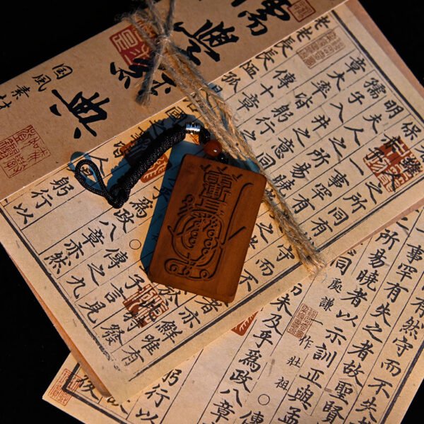 Kismet Zi Wei Hui Golden Light Mantra Pendant - Image 6