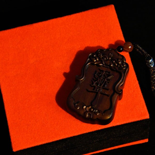 Kismet Lei Zu Hui Wood Pendant - Image 7