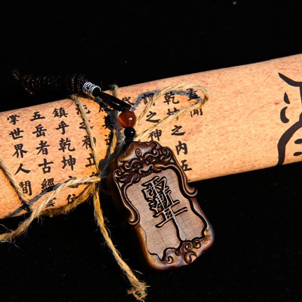 Kismet Lei Zu Hui Wood Pendant - Image 8