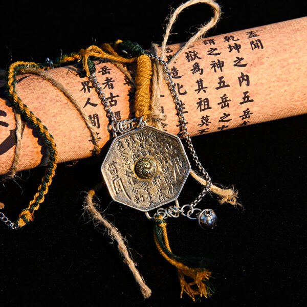 Kismet Mountain Ghost Coin Amulet Necklace - Image 3